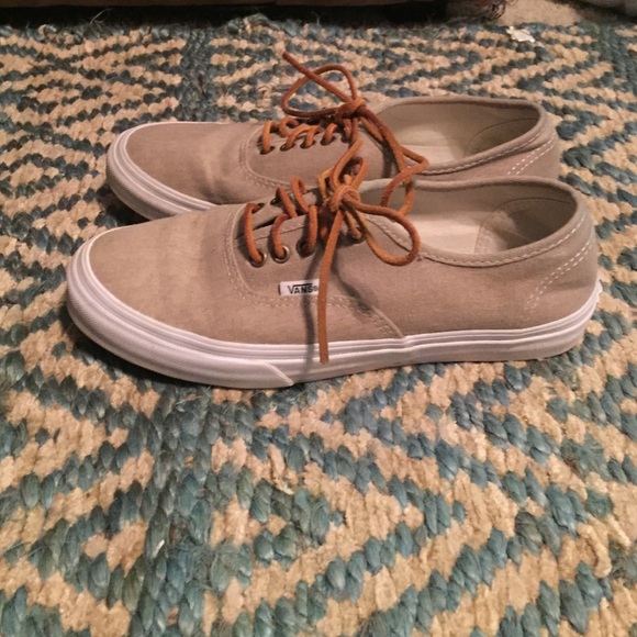 Tan Vans!