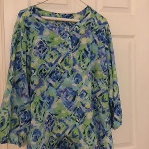 Plus size blouse