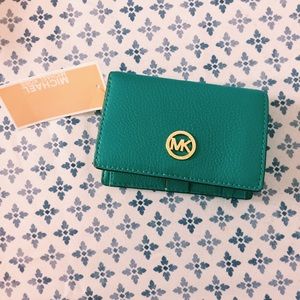 Michael Kors turquoise wallet
