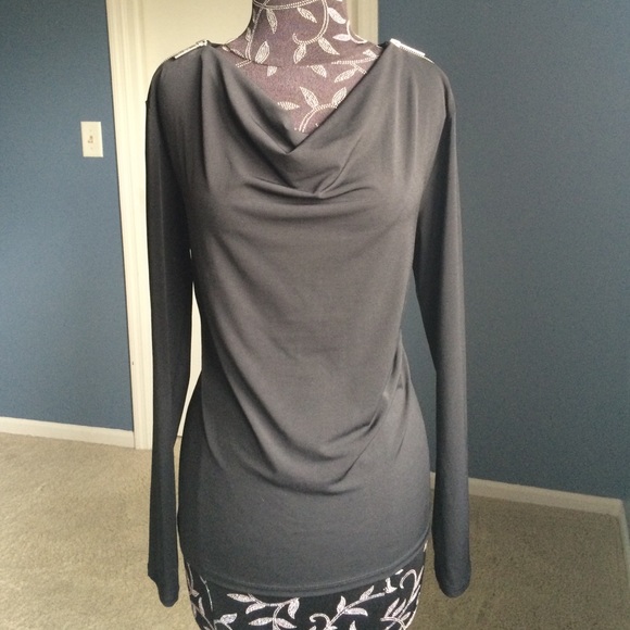 Classic Michael Kors Black Basic Top - image 1