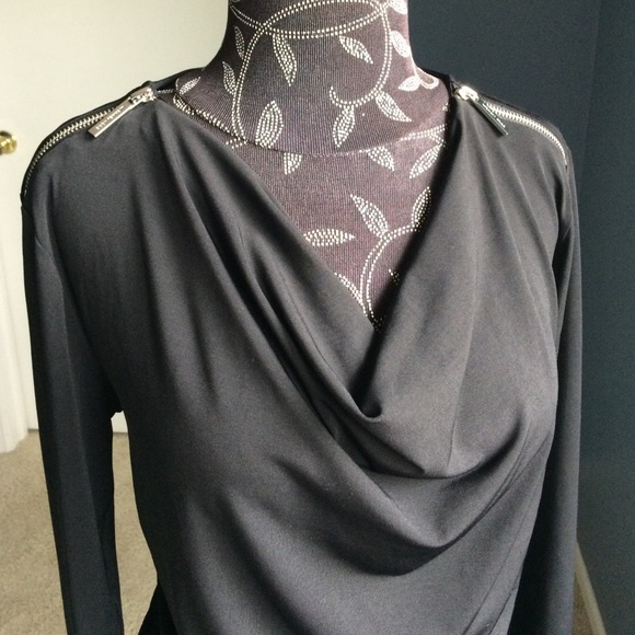 Classic Michael Kors Black Basic Top - image 2