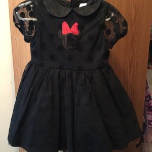 Minnie Mouse holiday dress from Disney Store
