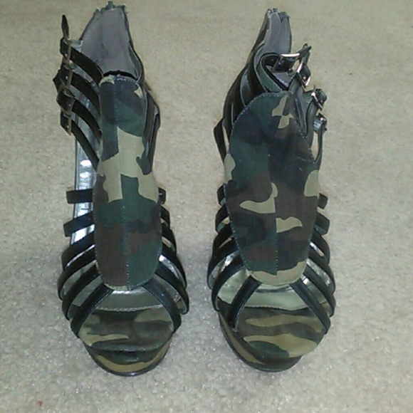 Camo platform shoes - Picture 4 of 4