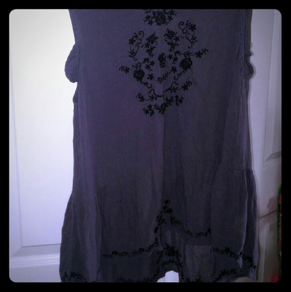 Purple free people tank