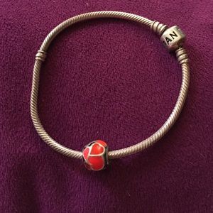 Pandora Bracelet with Charm