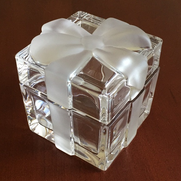 Tiffany & Co. Crystal Bow Box