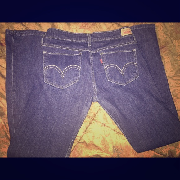 Levi's 524 too super low jeans