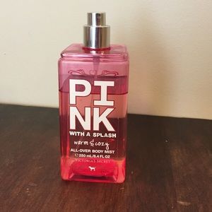 PINK with a splash warm and cozy body mist