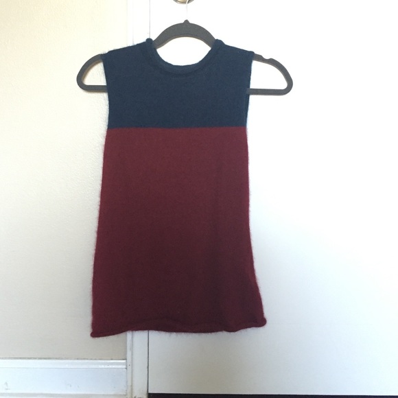 Sleeveless French connection sweater
