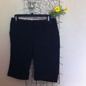 BANANA REPUBLIC black shorts size 0.