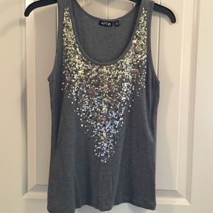 Gorgeous Sequin Tank Top