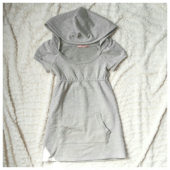 Juicy Hooded Sweatshirt Dress