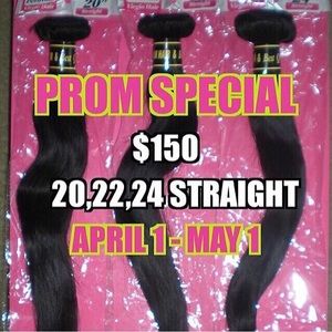 7A PERUVIAN STRAIGHT OR BODYWAVE BUNDLES 100 grams
