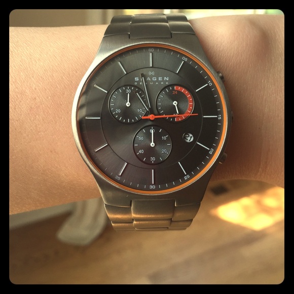 Skagen Chronograph Titanium Waterproof Watch