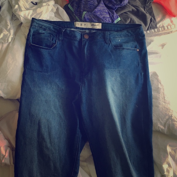 SUPER COMFY blue denim jeggings