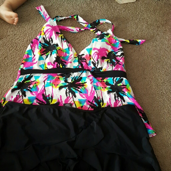 Two-piece bathing suit