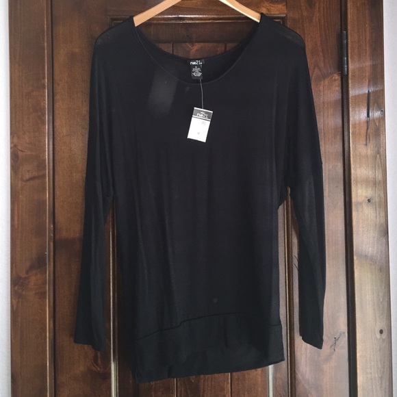 Black long sleeve shirt