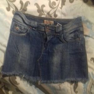 Paris Blue Jean skirt