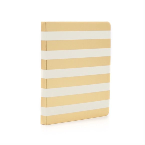 Kate Spade striped spiral notebook - Picture 2 of 2