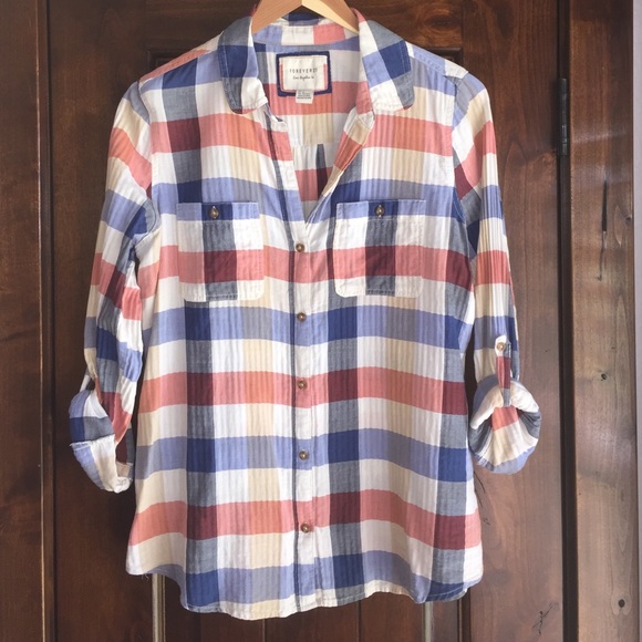 Forever 21 plaid top