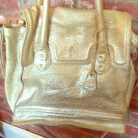 Gorgeous Metallic Cole Haan Crossbody Tote NWOT