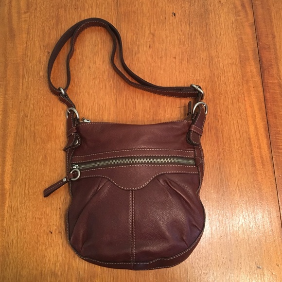 Like New Fossil Leather Crossbody
