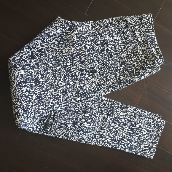 H&M Blue and White Jeggings