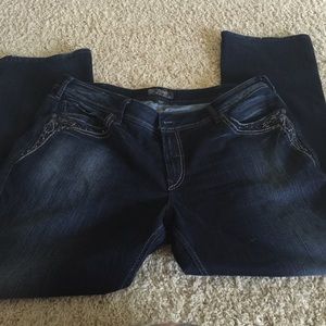 BNWOT SILVER SUKI JEANS  Size 24