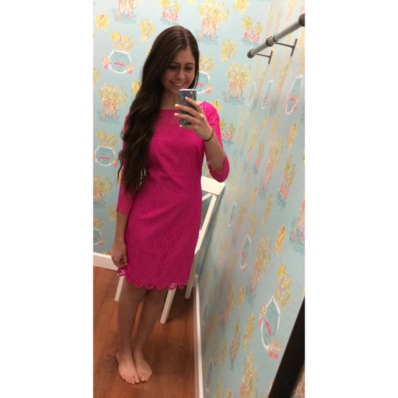 Lilly Pulitzer pink Hera dress