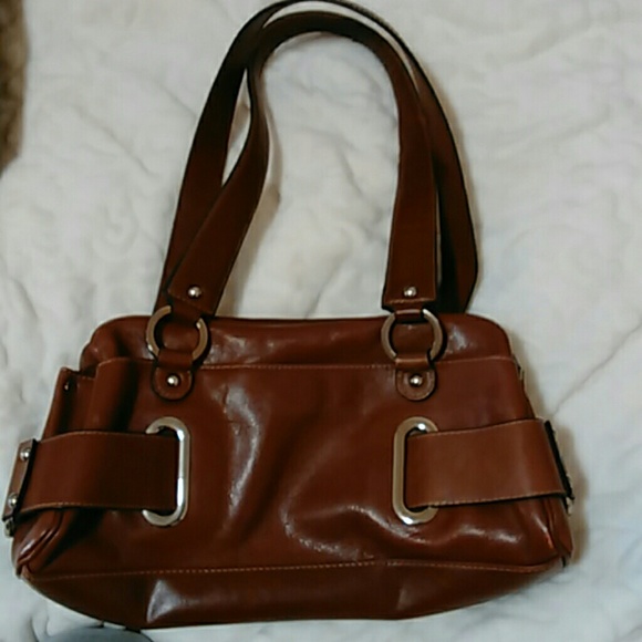 Vintage brown Wilson leather hand bag