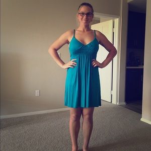 Blue summer dress
