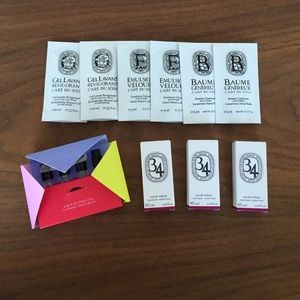 Diptyque assorted travel size lot