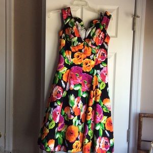 Vintage 80's Victor Costa Designer Dress