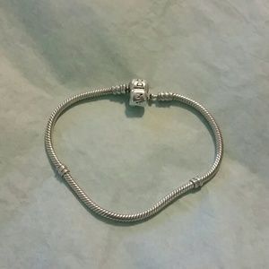 Old Pandora bracelet 7.5in.
