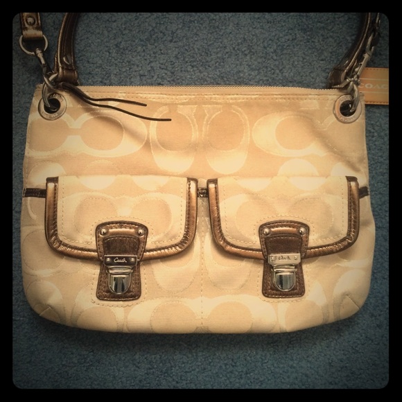 Coach cross body bag