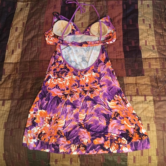 Just Cavalli Floral Print Dress
