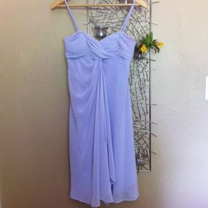 Beautiful DAVID's BRIDAL lavender prom dress