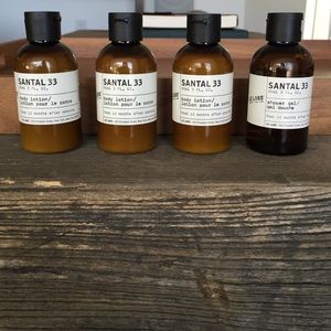 Le Labo Santal 33 Travel size toiletries