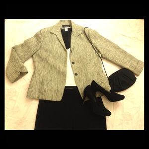 Sparkly Jones New York French Cuff blazer
