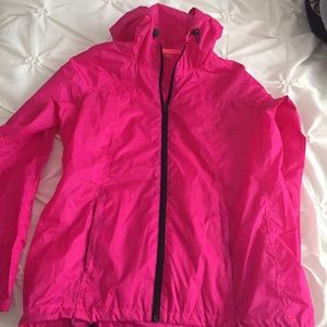 Pink windbreaker
