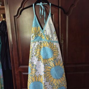 Beautiful Lilly Pulitzer halter sun dress