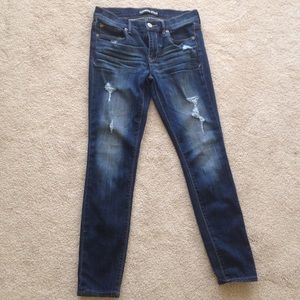 Express mid rise legging jeans