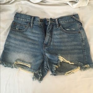 Free People Mid Waist Shorts Size 25
