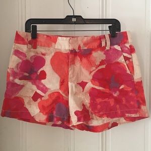 Loft floral Shorts - size 6