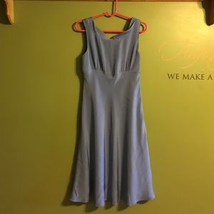 Periwinkle dress worn one time