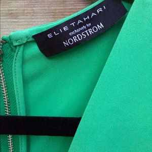Elie Tahari for Nordstrom Green Dress