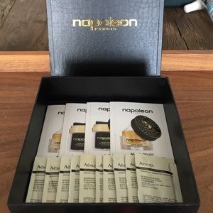 Napoleon perdis beauty box, with assorted samples