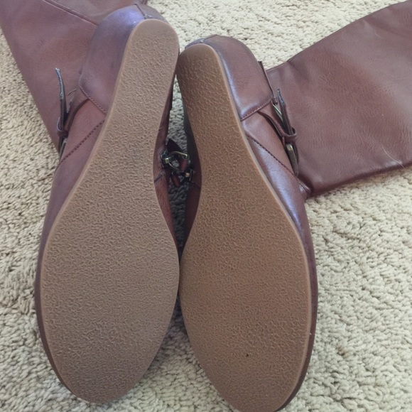 Boots! Perfect camel color, worn 1 time! - Picture 2 of 3
