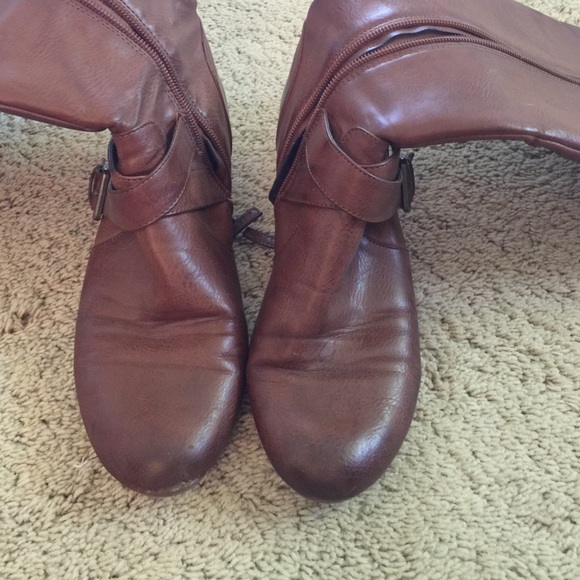 Boots! Perfect camel color, worn 1 time! - Picture 3 of 3