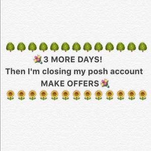 Please make offers on what's left